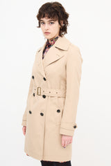 Burberry Double Breasted Trench Coat