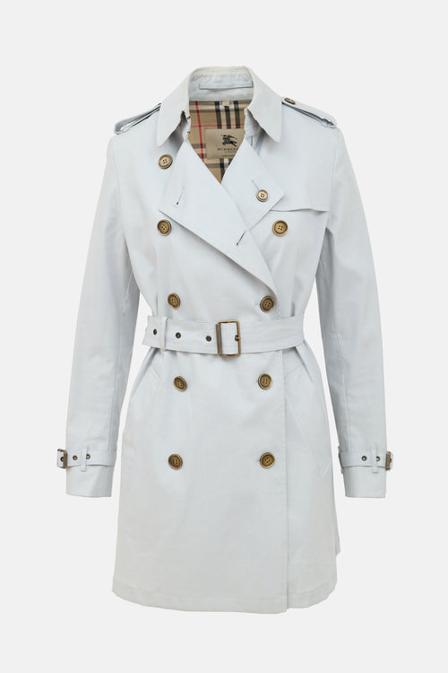 Burberry Double Breasted Trench Coat