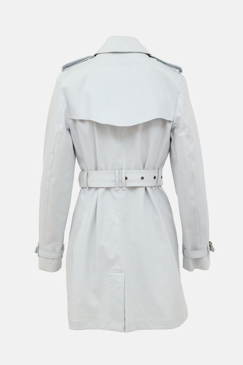 Burberry Double Breasted Trench Coat
