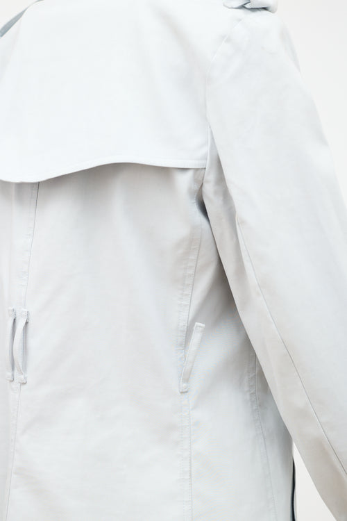 Burberry Double Breasted Trench Coat