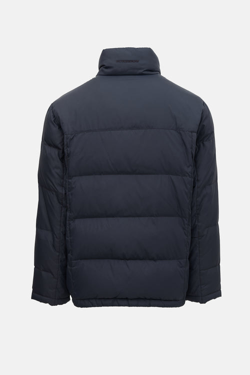 Burberry Down & Nylon Puffer Jacket