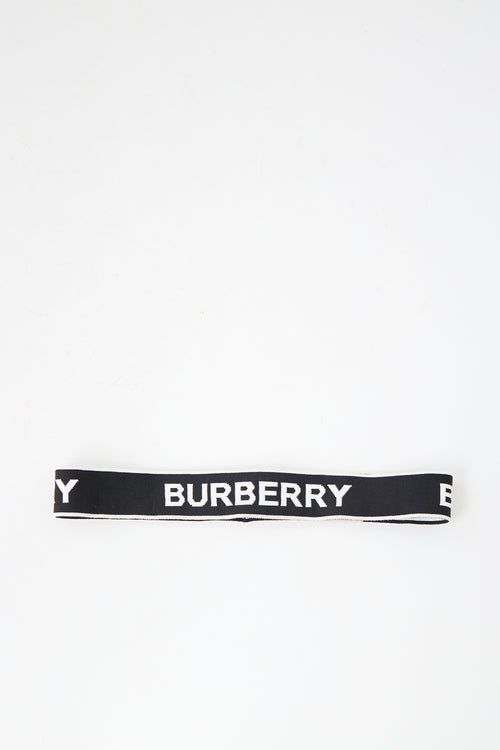 Burberry Elastic Logo Headband