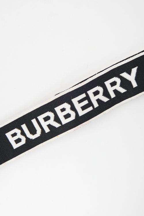 Burberry Elastic Logo Headband