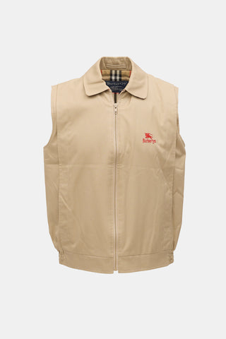 Burberry Embroidered Logo Vest