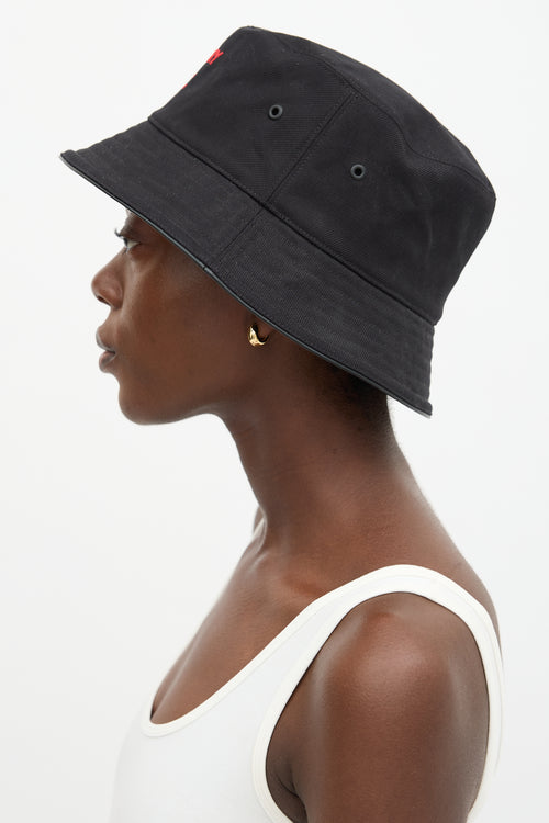 Burberry Embroidered Horseferry Bucket Hat