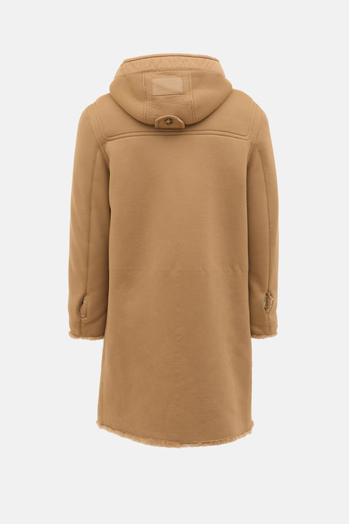 Burberry FW 2019 Neoprene & Shearling Duffle Coat