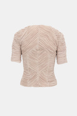 Burberry FW 2010 Gathered Zip Shirt