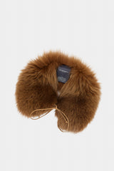 Burberry Fur Collar Scarf
