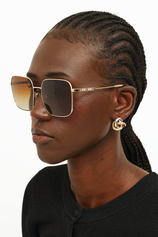 Burberry Brown 1109/T5 Sunglasses