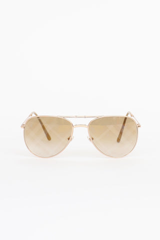 Burberry B3071 Folding Aviator Sunglasses