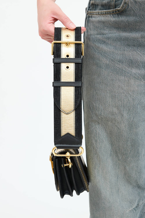 Burberry Metallic Madison Bag