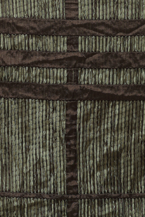 Burberry Green Silk Scarf