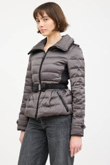 Burberry Cinched Down Belted Jacket