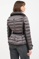 Burberry Cinched Down Belted Jacket