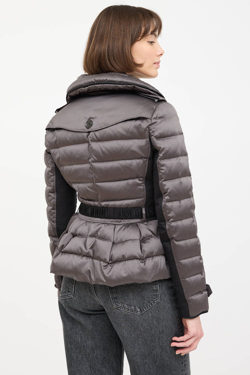 Burberry Cinched Down Belted Jacket