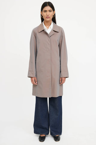 Burberry Balmacaan Camden Raglan Coat