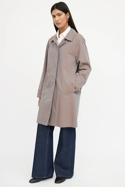 Burberry Balmacaan Camden Raglan Coat