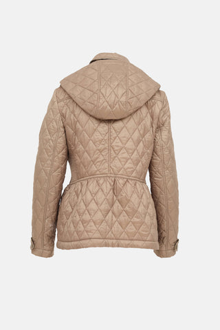 Brit Quilted Zip Jacket