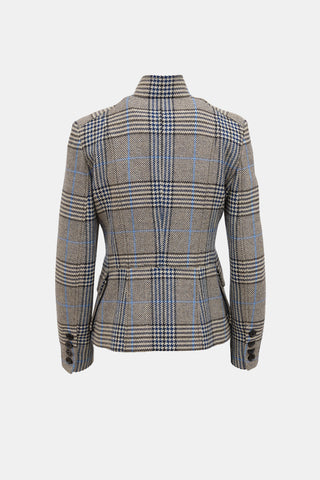 Burberry Wool Check Jacket