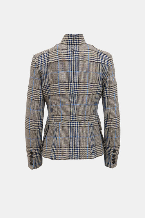 Burberry Wool Check Jacket