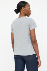 Burberry Flocked Logo T-Shirt