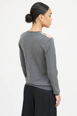 Burberry Brit Wool Check Sweater