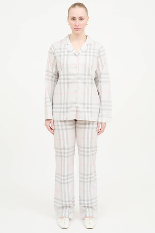 Burberry Body Checked Pajamas