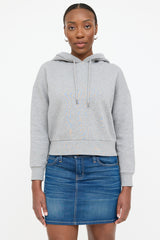 Burberry Embroidered Logo Hoodie