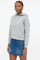 Burberry Embroidered Logo Hoodie