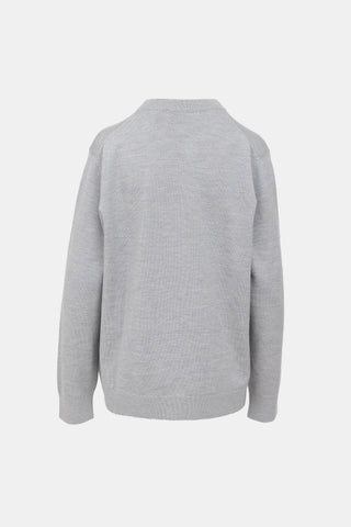 Burberry Wool Fennell Knit Logo Sweater