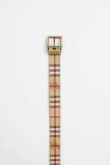 Burberry Haymarket Check Reversible Belt