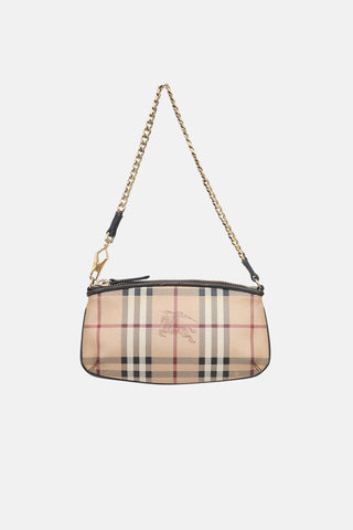 Burberry Haymarket Check Anabel Wristlet