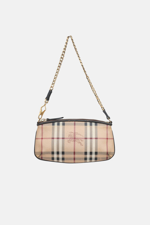 Burberry Haymarket Check Anabel Wristlet