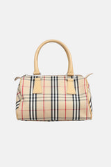 Burberry Haymarket Bowling Mini Bag