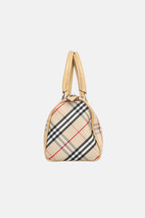 Burberry Haymarket Bowling Mini Bag