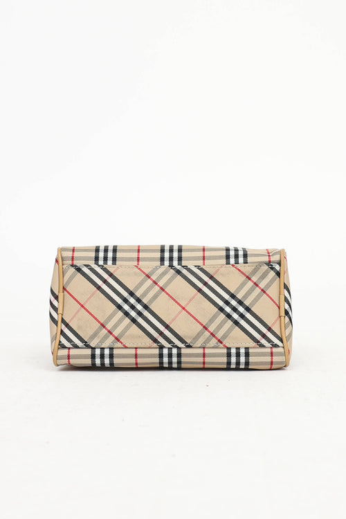 Burberry Haymarket Bowling Mini Bag