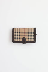 Burberry Haymarket Check Bi-Fold Wallet