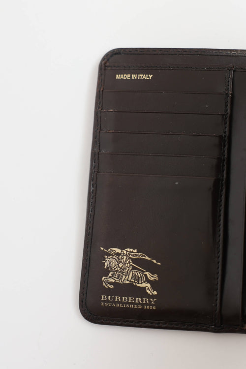 Burberry Haymarket Check Bi-Fold Wallet
