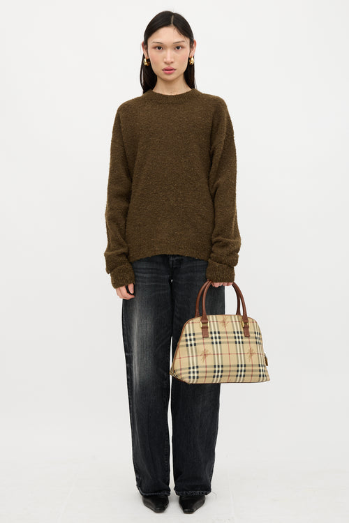 Burberry Haymarket Alma Bag