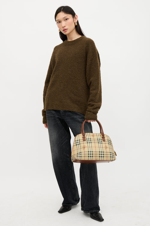 Burberry Haymarket Alma Bag