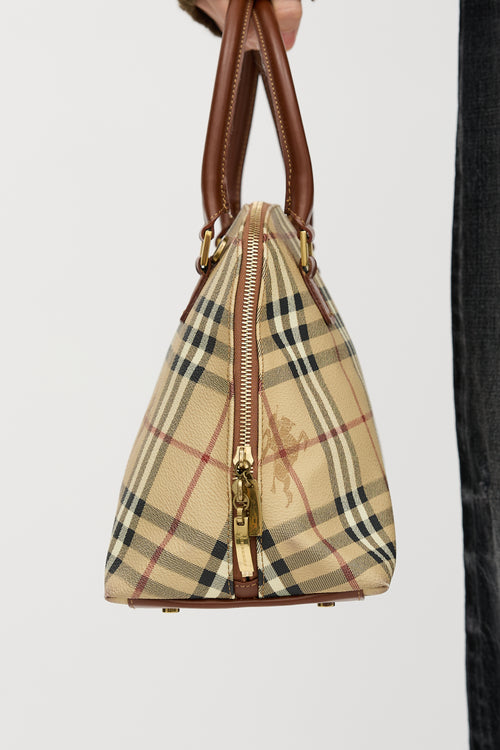 Burberry Haymarket Alma Bag