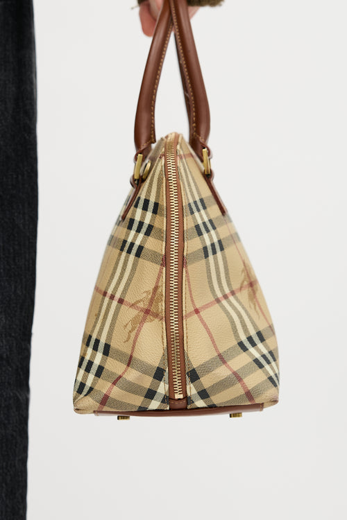 Burberry Haymarket Alma Bag