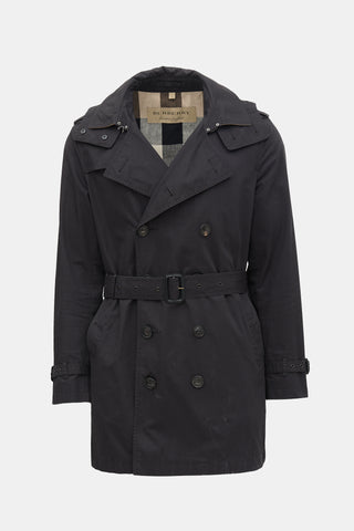 Burberry Hooded Trench Coat