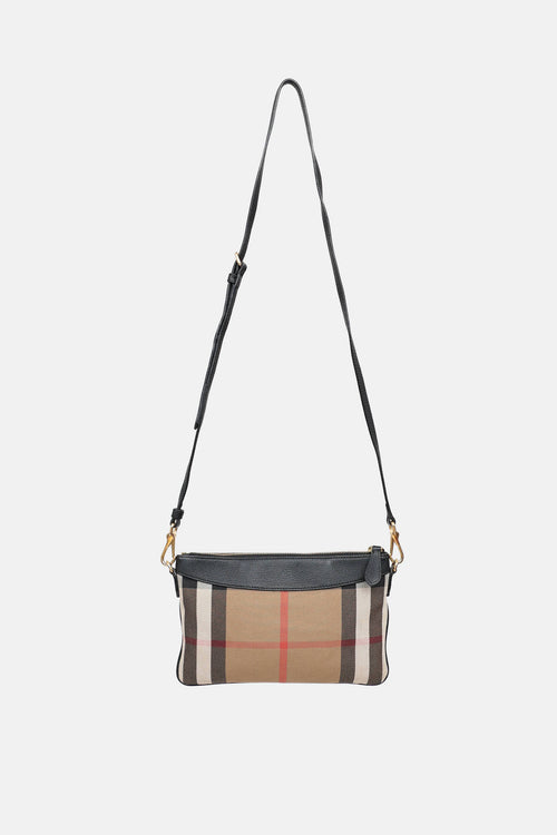 Burberry House Check Peyton Crossbody Bag