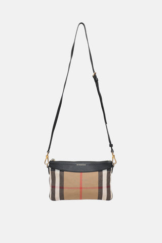 Burberry House Check Peyton Crossbody Bag