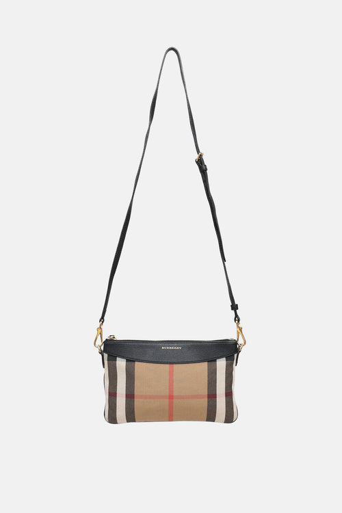 Burberry House Check Peyton Crossbody Bag