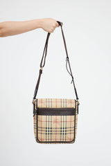 Burberry Haymarket Check Wardour Bag