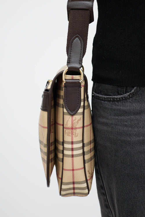 Burberry Haymarket Check Wardour Bag