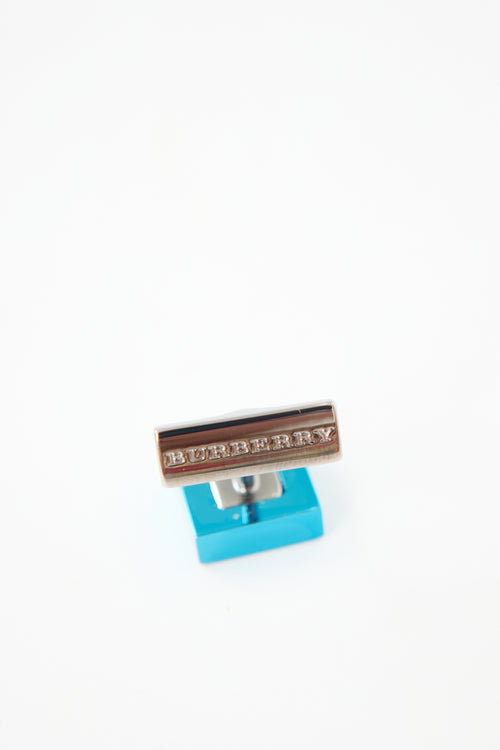 Burberry House Check Cufflinks