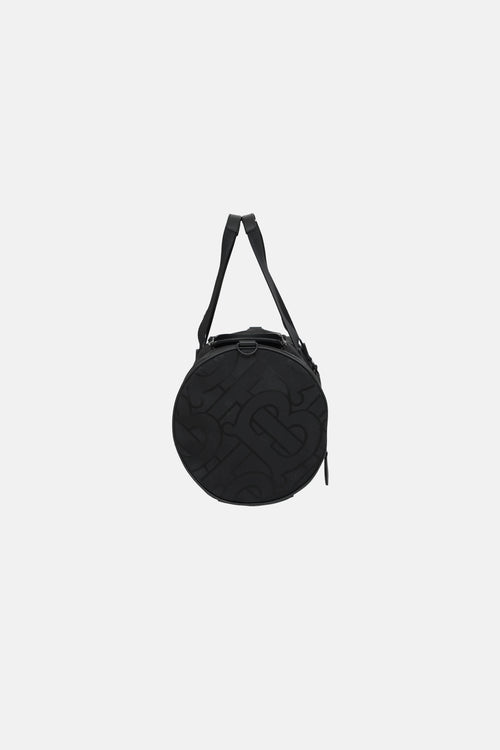 Burberry Jacquard Mono Barrel Bag